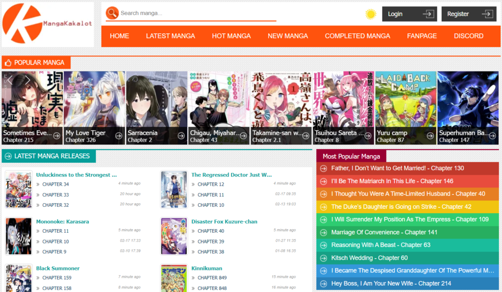 MangaKakalot Error?
